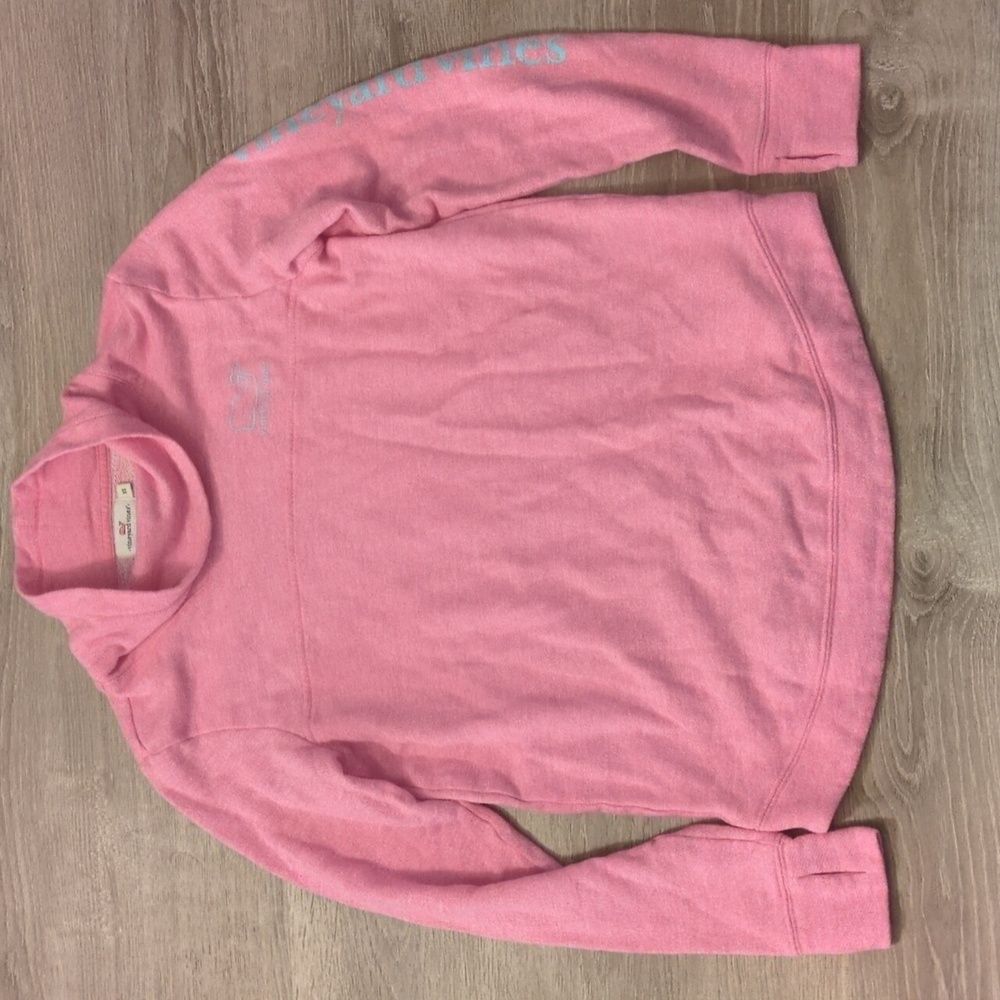 Vineyard vines long sleeve pink and blue top size XS